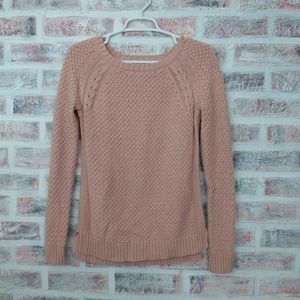 Maison Jules Pink Sweater Small